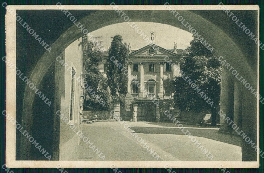 Vicenza Città Via Cantarane Palazzo Baroni Romanelli cartolina RT1960 – fronte
