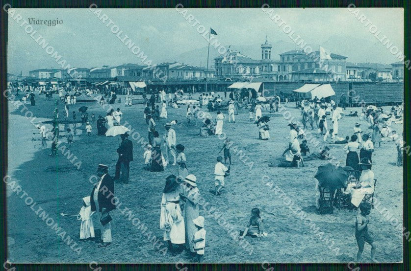 Lucca Viareggio Lungo la Spiaggia Brunner 4524 cartolina RT1987 – fronte