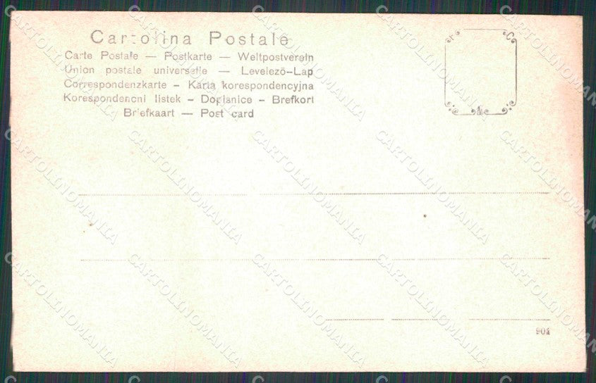Lucca Viareggio Bagni cartolina RT1997 – retro
