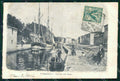 Lucca Viareggio Veduta del Fosso Barche cartolina RT1998 – fronte