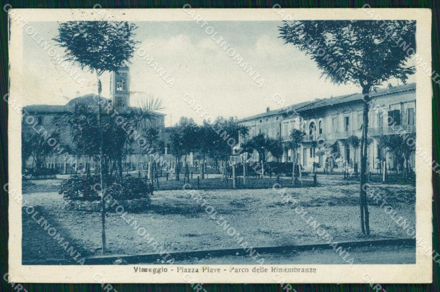 Lucca Viareggio Piazza Piave Parco Rimembranze Alterocca 79262 cartolina RT1999 – fronte