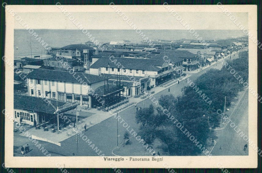 Lucca Viareggio Panorama dei Bagni Alterocca 71261 cartolina RT2009 – fronte