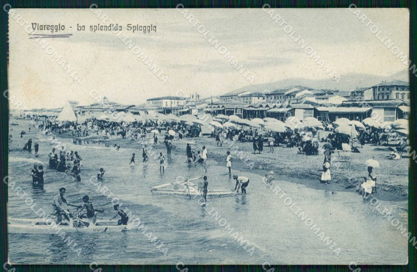 Lucca Viareggio Splendida Spiaggia Alterocca 79269 cartolina RT2014 – fronte