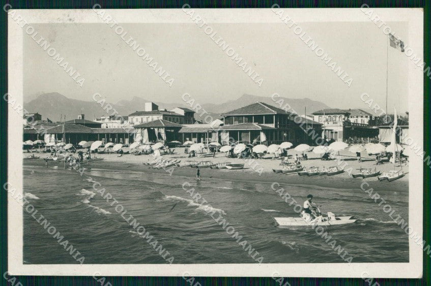 Lucca Viareggio Spiaggia Foto cartolina RT2024 – fronte