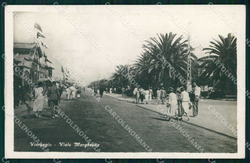 Lucca Viareggio Viale Margherita Foto cartolina RT2032 – fronte