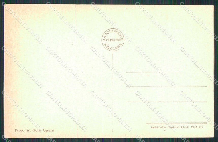 Cuneo Vinadio Piazza Umberto I cartolina RT2054 – retro
