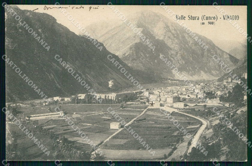 Cuneo Vinadio Valle Stura cartolina RT2057 – fronte