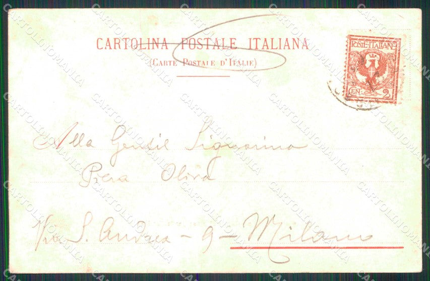 Varese Vizzola Ticino Impianto Idro Elettrico Bacino Turbine cartolina RT2066 – retro