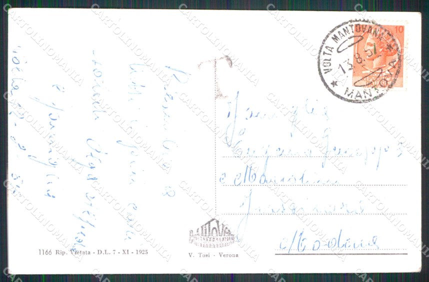 Mantova Volta Mantovana Foto cartolina RT2076 – retro