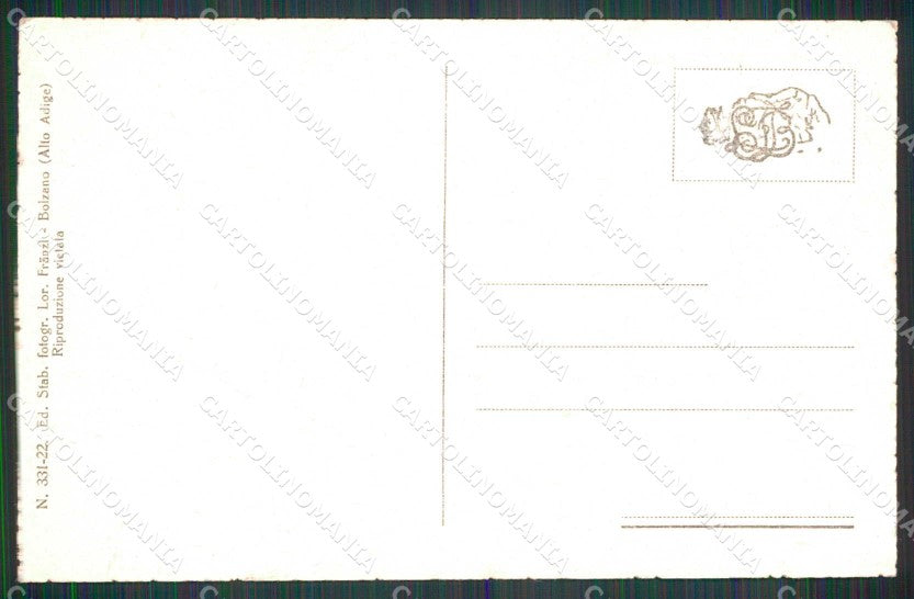 Bolzano Vipiteno Chiesa Parrocchiale Franzl 331 22 cartolina RT2097 – retro