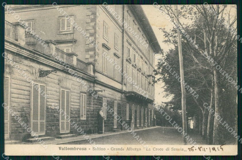 Firenze Reggello Vallombrosa Albergo Alterocca 41251 cartolina RT2107 – fronte