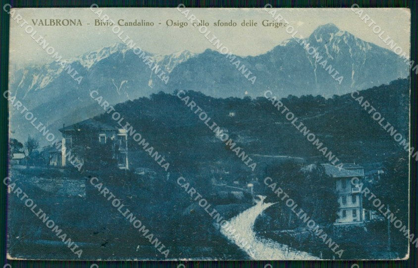 Como Valbrona Bivio Candalino cartolina RT2123 – fronte