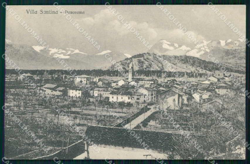 Udine Villa Santina Alpi Carniche cartolina RT2134 – fronte