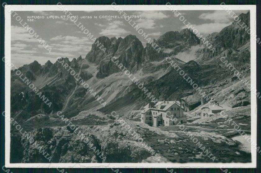 Trento Pozza di Fassa Rifugio Vajolet Foto cartolina RT2138 – fronte