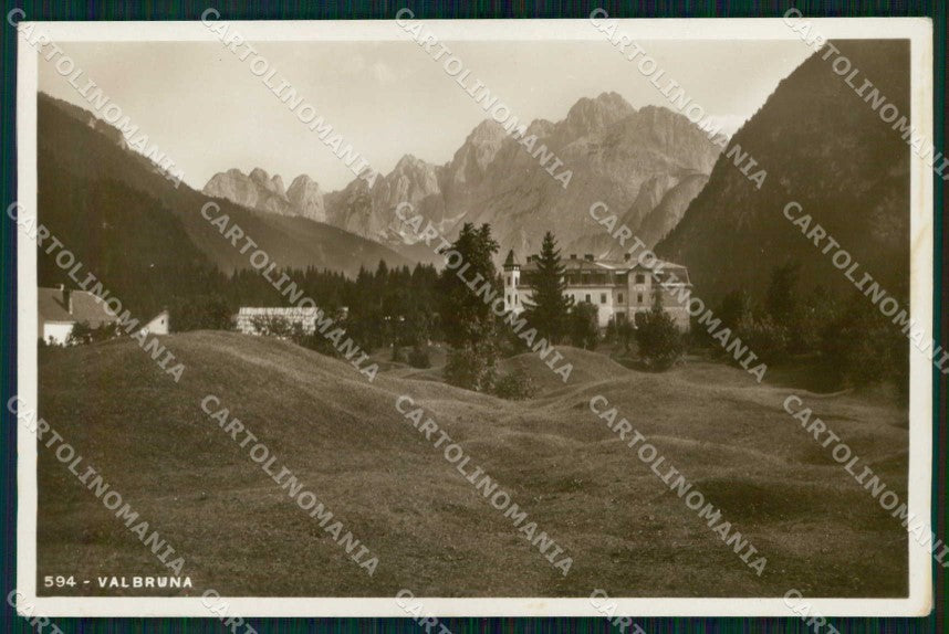 Udine Malborghetto Valbruna PIEGHINE Foto cartolina RT2142 – fronte