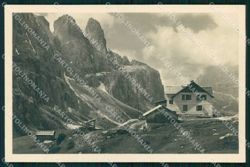 Bolzano Selva di Val Gardena Ospizio Val Culea PIEGHINE Foto cartolina RT2143 – fronte