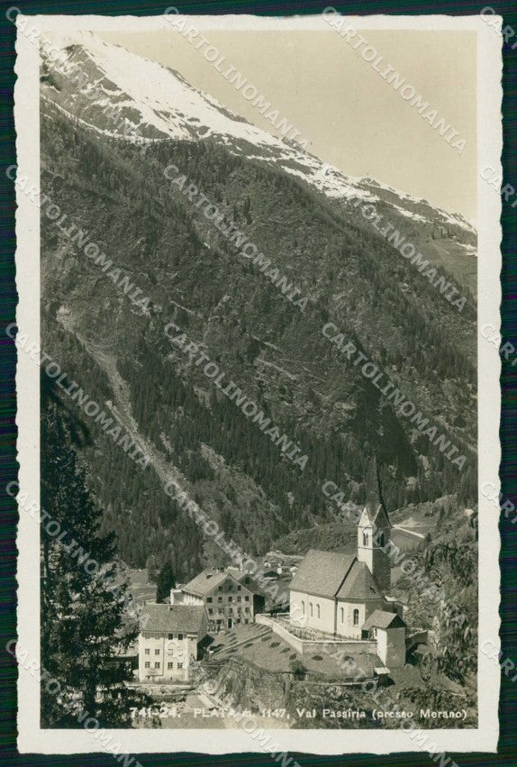 Bolzano Merano Val di Passiria Plata Franzl 741 24 Foto cartolina RT2147 – fronte