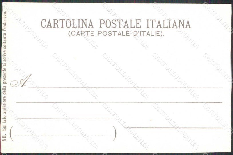 Udine Città Veduta del Castello cartolina RT2164 – retro