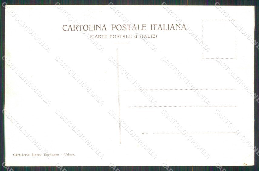 Udine Città Salita del Castello cartolina RT2185 – retro
