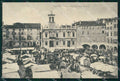 Udine Città Piazza Mercato Nuovo Alinari cartolina RT2190 – fronte