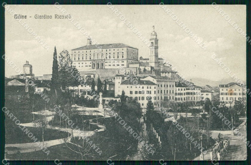 Udine Città Giardino Ricasoli cartolina RT2227 – fronte