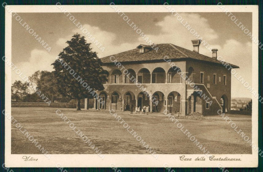 Udine Città Casa della Contadinanza cartolina RT2230 – fronte