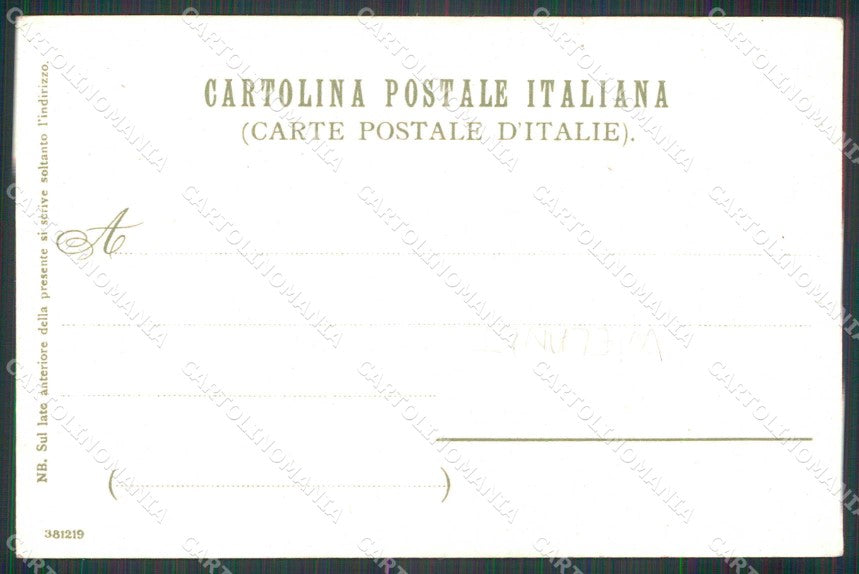 Verona Città Ponte Castelvecchio Wielandt cartolina RT2258 – retro