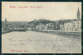 Verona Città Lung'Adige Ponte Umberto Fotocromo 1890 cartolina RT2259 – fronte