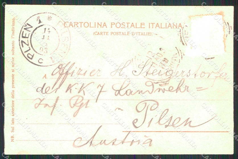 Verona Città Campagnola San Mattia PIEGHINA cartolina RT2290 – retro