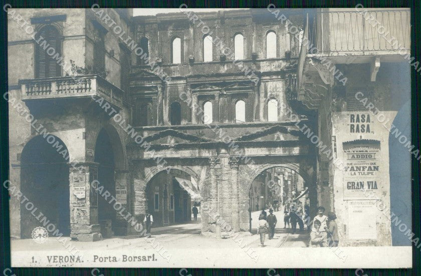 Verona Città Porta Borsari NPG Foto cartolina RT2299 – fronte