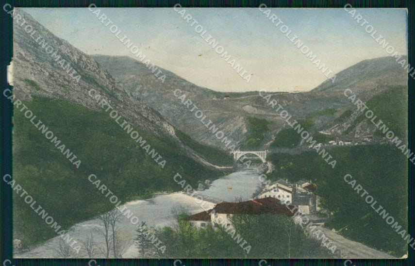 Gorizia Città Ponte di Pietra FORI cartolina RT2304 – fronte