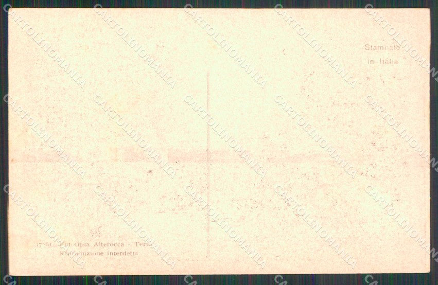 Gorizia Città Isonzo con Linea Ferroviaria Alterocca 37861 cartolina RT2311 – retro