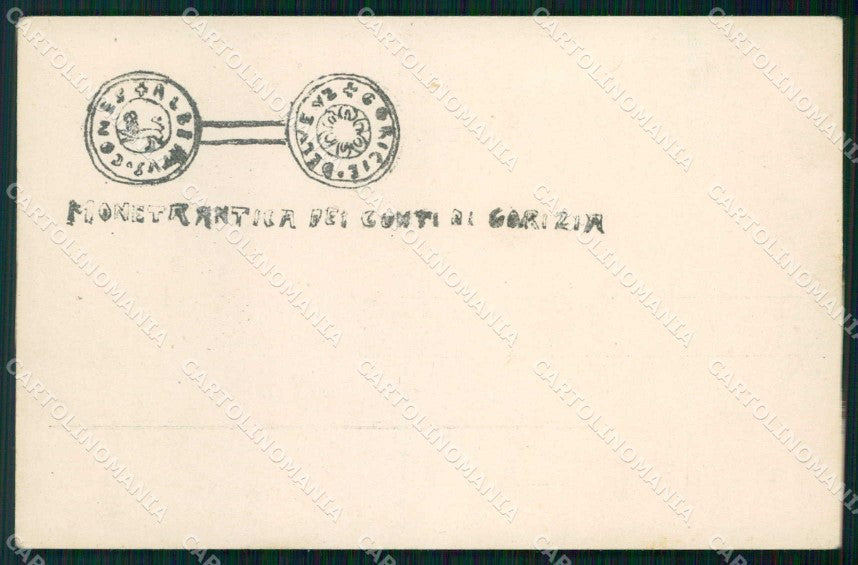 Gorizia Città Moneta Antica dei Conti cartolina RT2315 – fronte