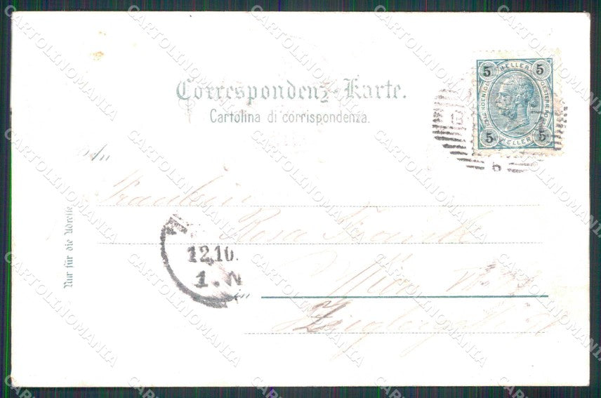 Gorizia Città Isonzo cartolina RT2322 – retro
