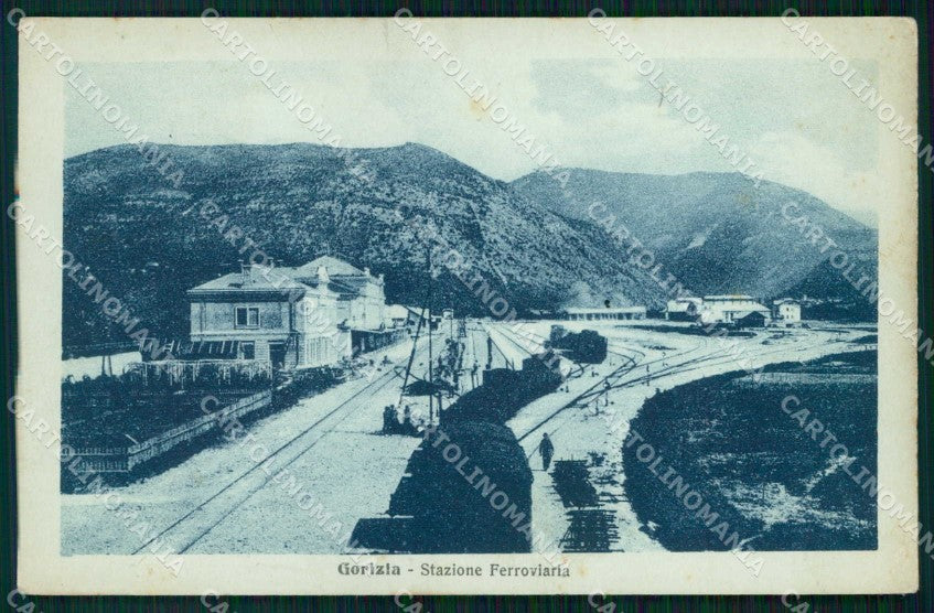 Gorizia Città Stazione Ferroviaria Alterocca 37858 cartolina RT2337 – fronte