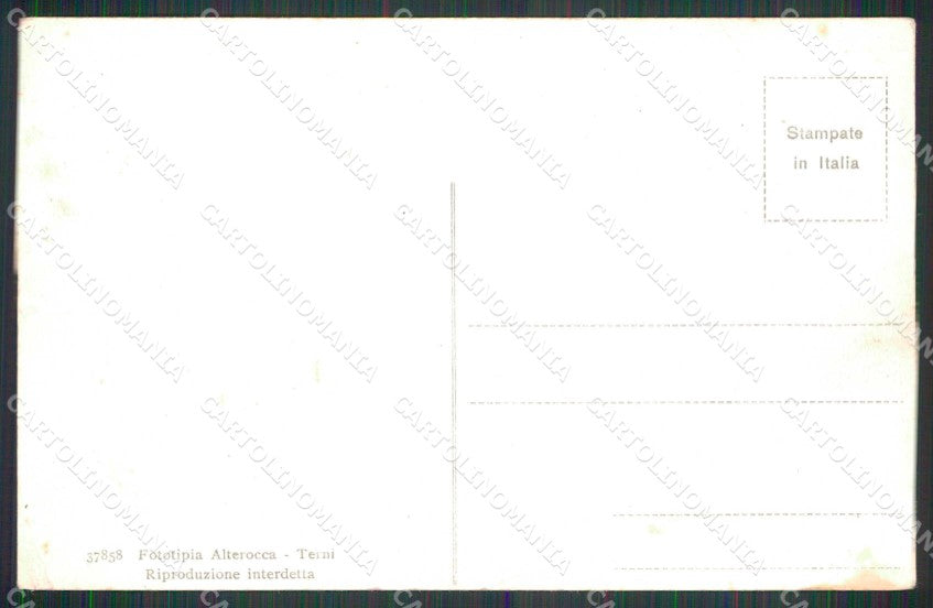 Gorizia Città Stazione Ferroviaria Alterocca 37858 cartolina RT2337 – retro