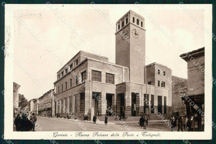 Gorizia Città Nuovo Palazzo Poste e Telegrafi Foto cartolina RT2347 – fronte