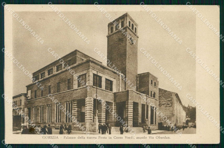 Gorizia Città Nuovo Palazzo Poste e Telegrafi cartolina RT2348 – fronte