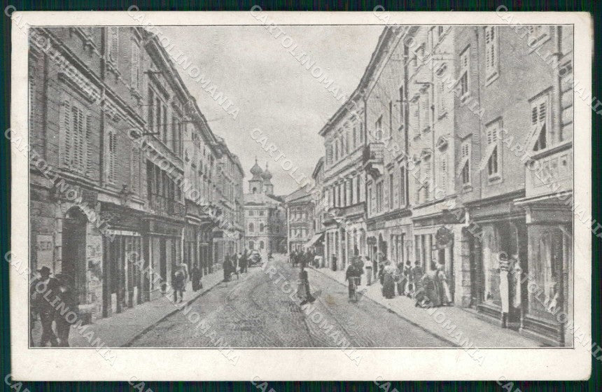 Gorizia Città Via dei Signori cartolina RT2385 – fronte
