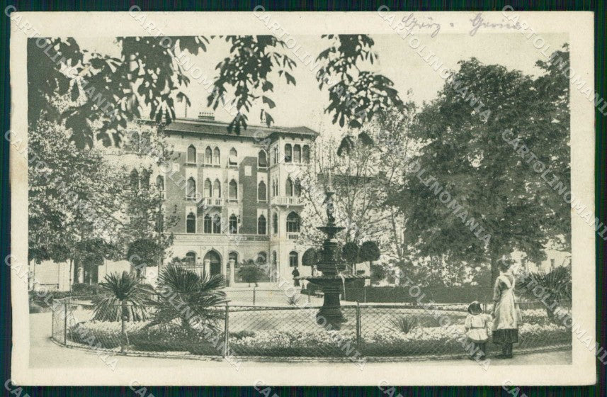 Gorizia Città Giardino Pubblico cartolina RT2389 – fronte