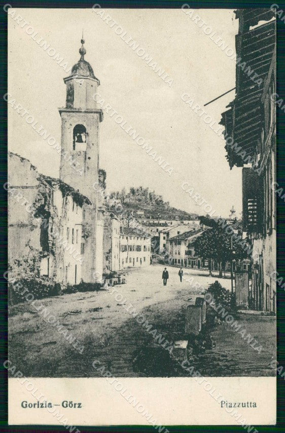 Gorizia Città Piazzutta WWI cartolina RT2394 – fronte