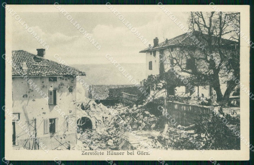Gorizia Città Case Distrutte WWI cartolina RT2397 – fronte