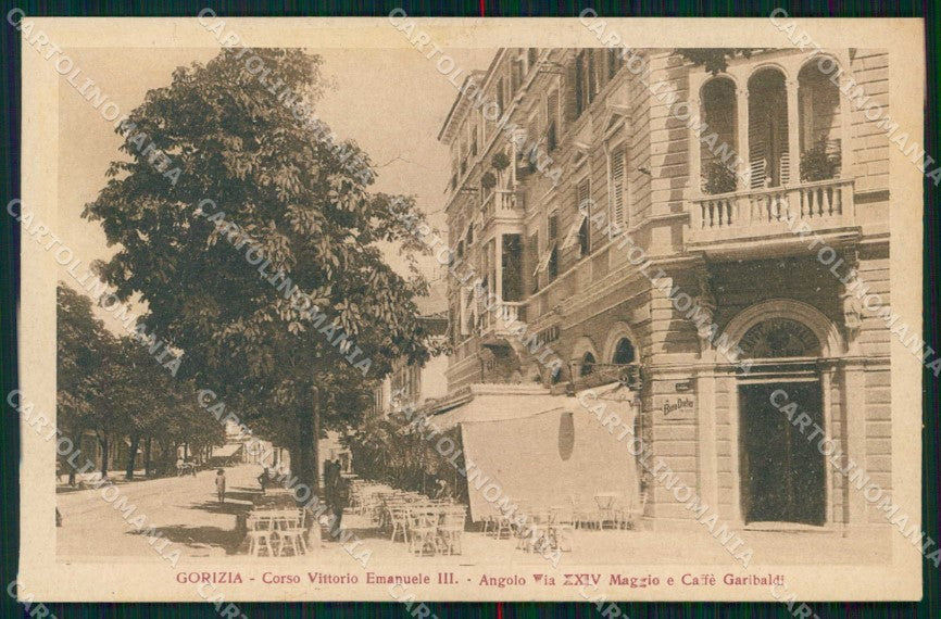 Gorizia Città Corso Vittorio Emanuele III cartolina RT2419 – fronte