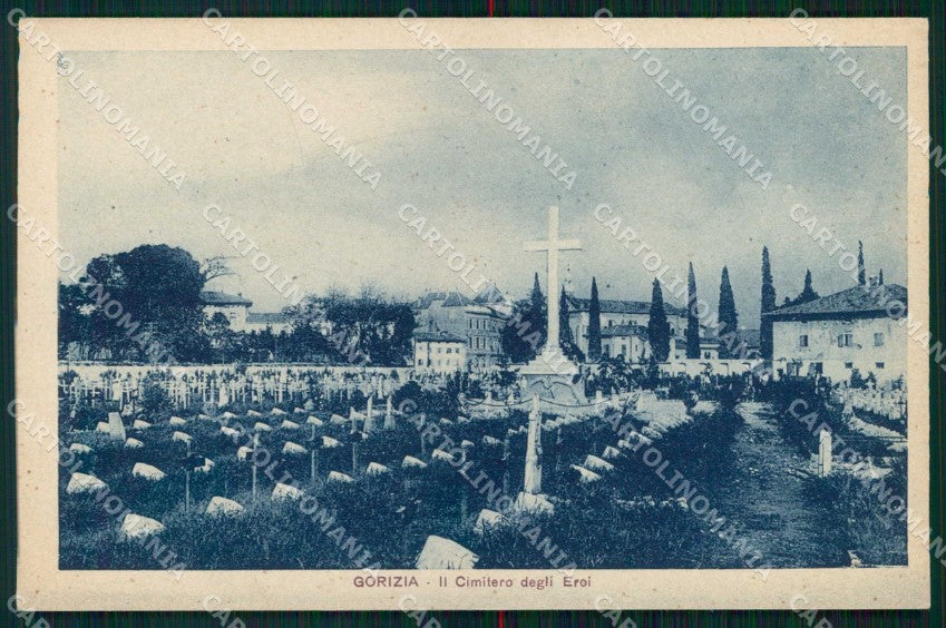 Gorizia Città Cimitero degli Eroi cartolina RT2420 – fronte