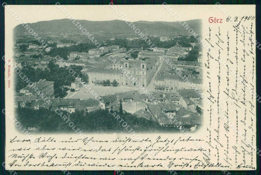 Gorizia Città STRAPPINO cartolina RT2433 – fronte