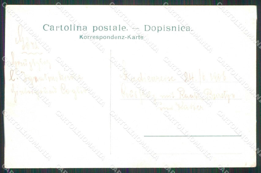Gorizia Città Piazza Grande STRAPPINO cartolina RT2439 – retro