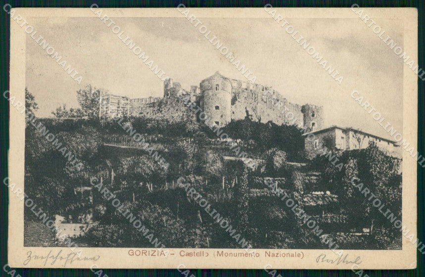 Gorizia Città Castello Monumento Nazionale cartolina RT2460 – fronte