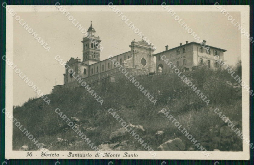 Gorizia Città Santuario di Monte Santo Foto cartolina RT2466 – fronte