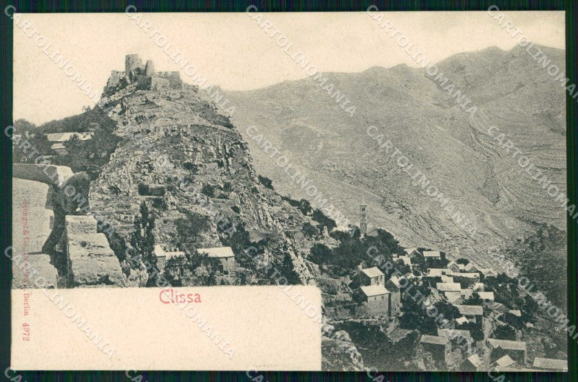 Croazia Clissa Stengel 4972 cartolina RT2474 – fronte