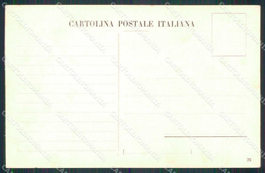 Lucca Pisa Viareggio Cartina Geografica Mappa 36 cartolina RT2488 – retro